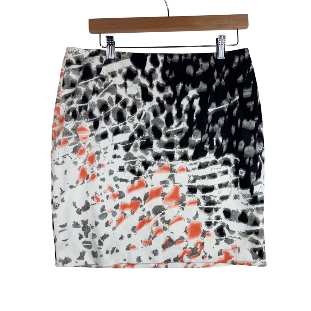 T Tahari Womens A lIne Skirt Size 12 Multicolor